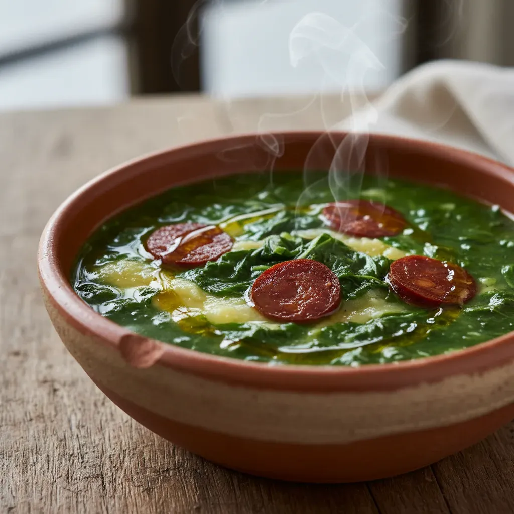 Caldo Verde Portugués: La Sopa Tradicional que Conquista Paladares- ID: 228