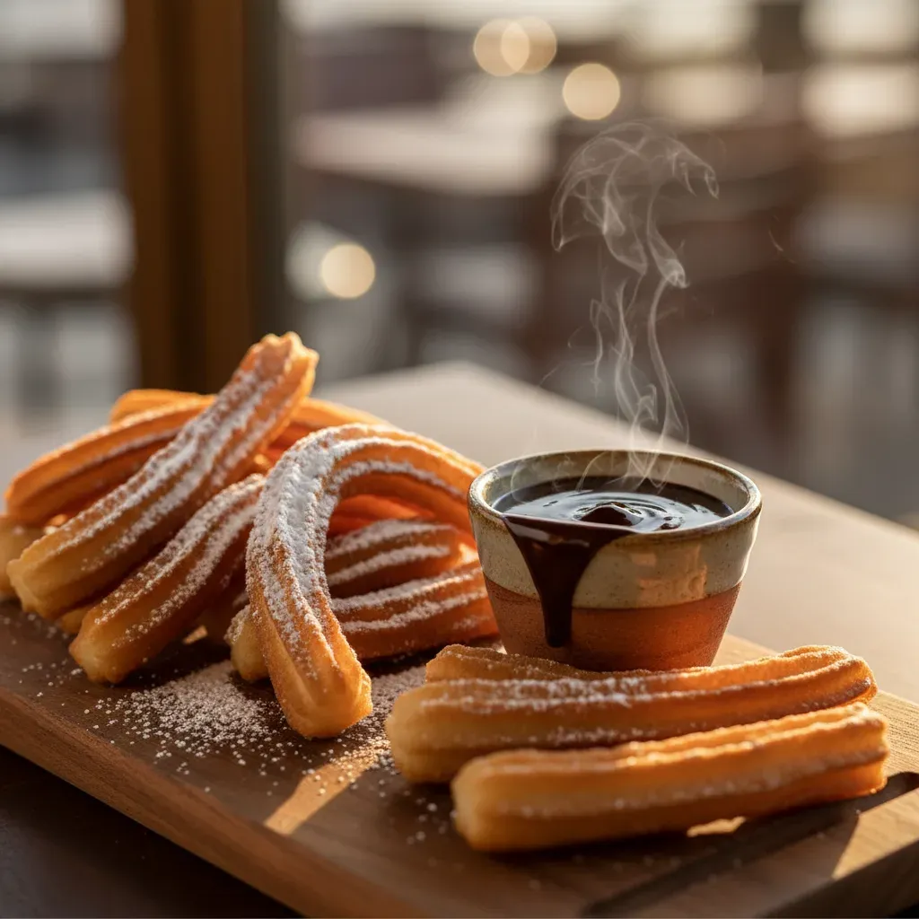Churros con Chocolate: La Receta Tradicional Madrileña en Casa- ID: 254