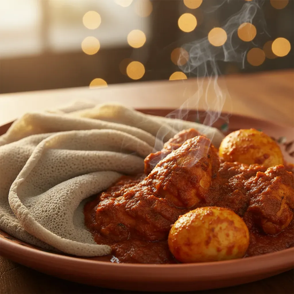 Doro Wat Etíope: Un Viaje Especiado al Corazón de África- ID: 242