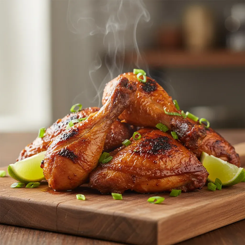 Jerk Chicken Jamaicano: Sabor Auténtico Ahumado del Caribe- ID: 230