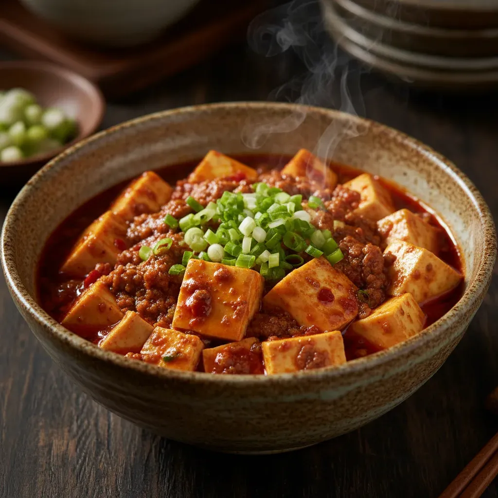 Mapo Tofu Sichuanés: La Receta Auténtica para una Explosión Picante- ID: 246