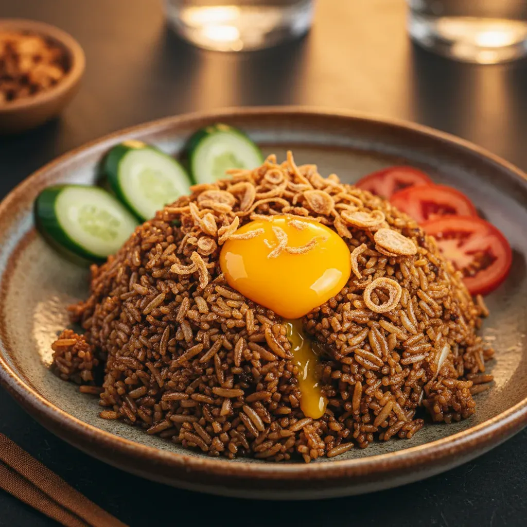Nasi Goreng Indonesio: El Auténtico Arroz Frito de Java- ID: 252