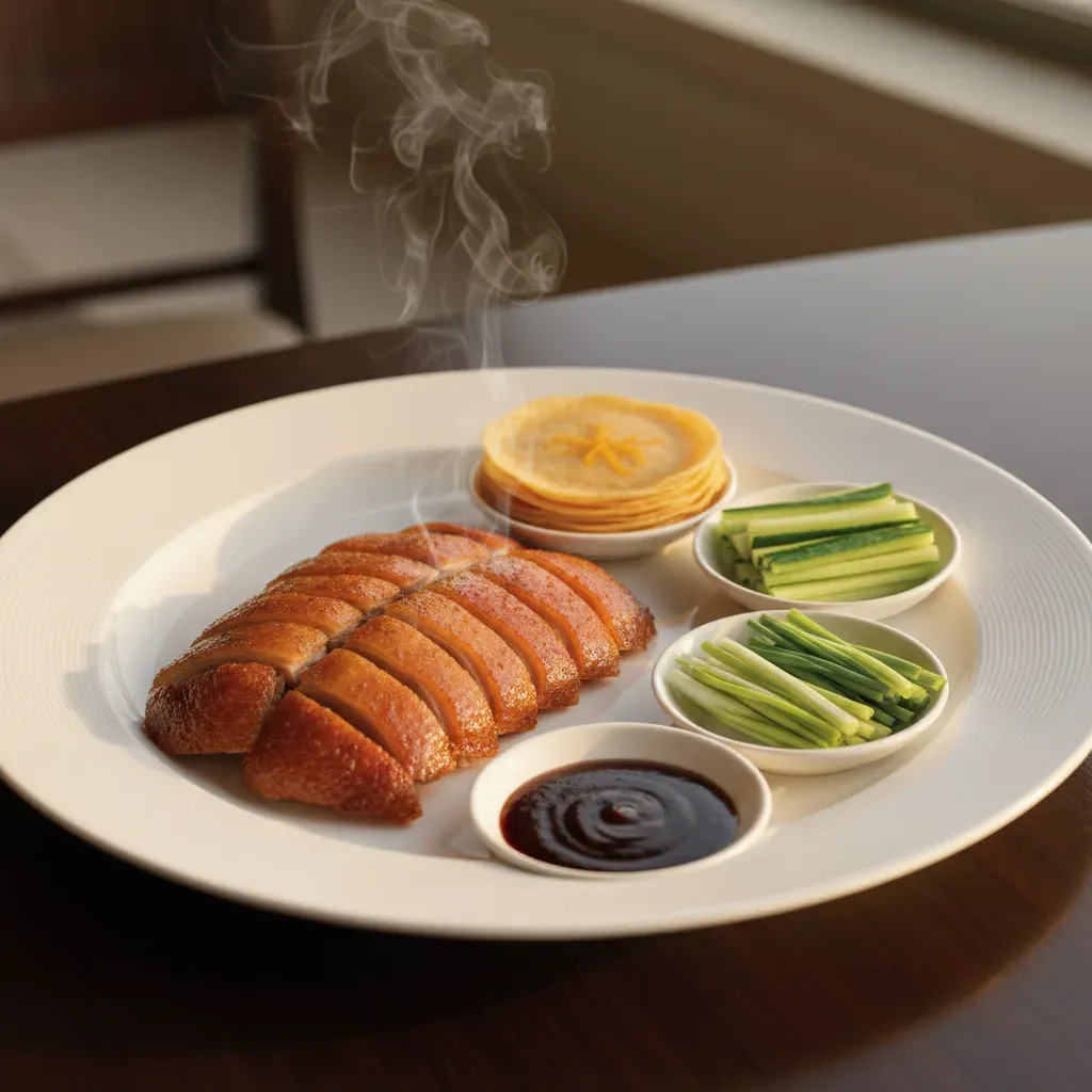 Pato Laqueado Pekín: La Delicia Crujiente de la Cocina Imperial China- ID: 220