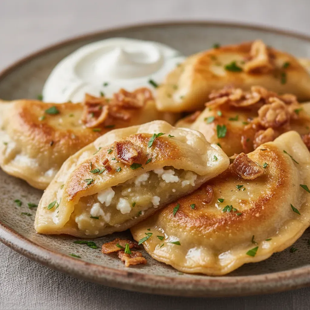 Pierogi Polacos: La Receta Tradicional de Patata y Queso de Cracovia- ID: 236
