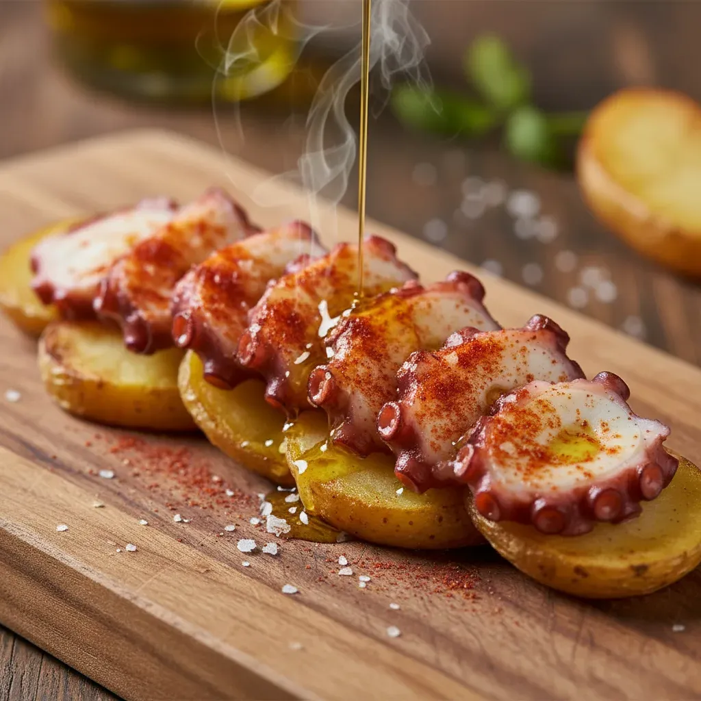 La Joya del Marisco Gallego: Pulpo a la Gallega- ID: 243