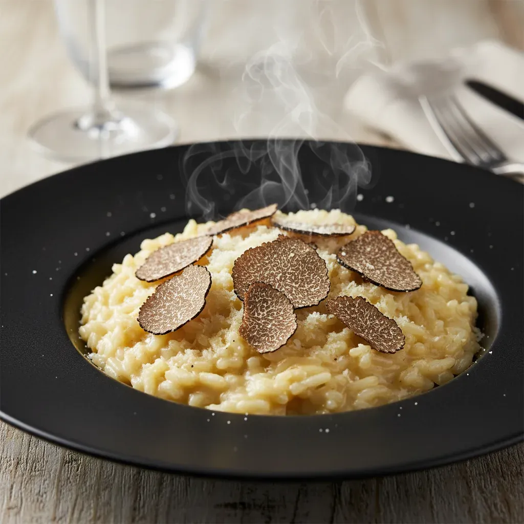 Risotto al Tartufo: La Receta Gourmet con Trufa Negra de Norcia- ID: 251